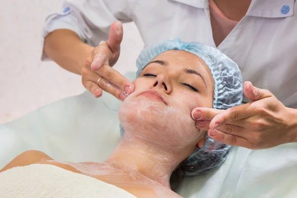 Cosmetic procedures in spa clinic