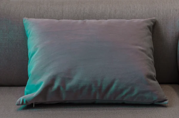 Pillow mock up on sofa