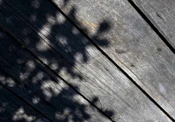 Tree shadow on the wood Background