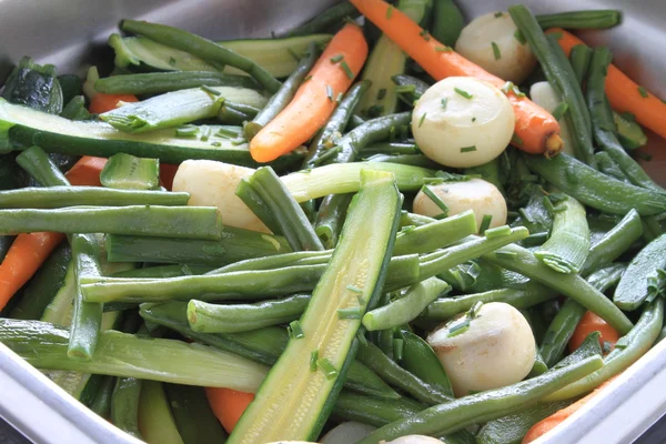 Seasonal vegetables closeup