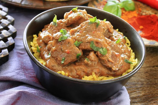 Beef lamb curry