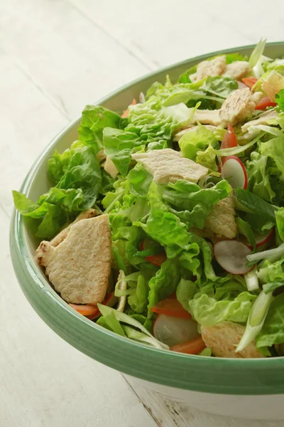 Mixed salad in bowl