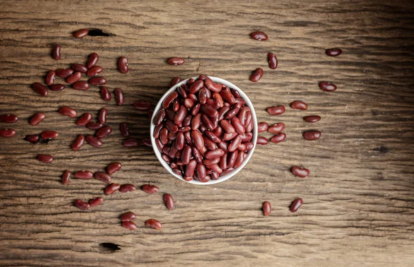 Kidney bean,Red beans in white cup
