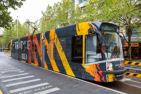 Melbourne modern tram.