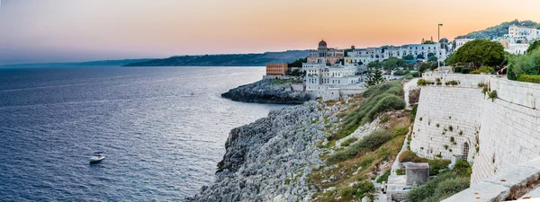 Town on the coast of the Salento peninsula