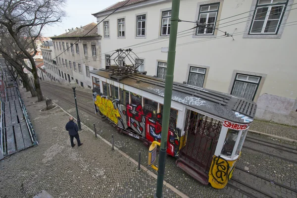 Tram, Lisbon,  Portugal