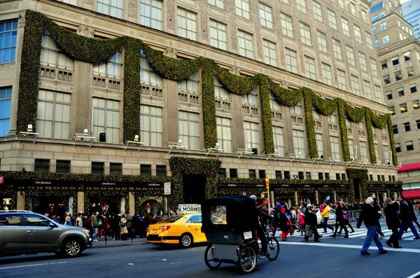 New York City: Saks Fifth Avenue Department Store