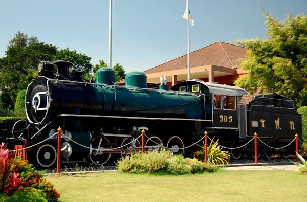 Hua Hin,Thailand: Vintage Steam Engine Train