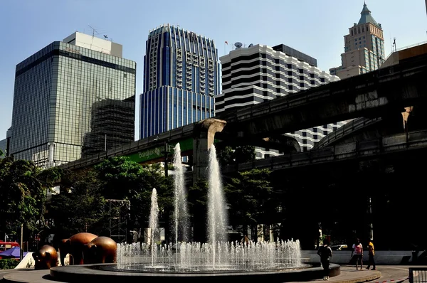 Bangkok, Thailand: Central World Fountain