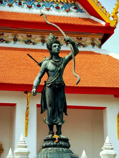 Bangkok, Thailand: Archer Statue at National Museum