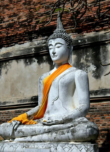 Ayutthaya, Thailand: Buddha at Wat Yai Chai Mongkon