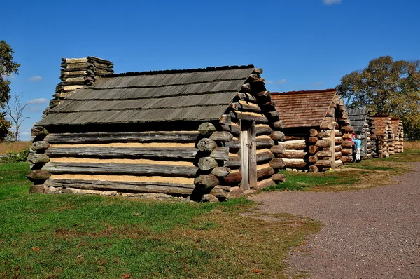 Valley Forge, Pennsylvania: Continental Army Log Cabins