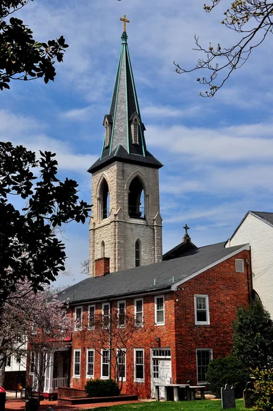 Alexandria, VA: St. Mary\'s Church Steeple