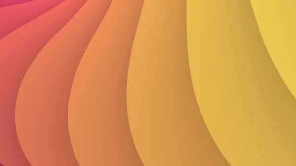 Abstract orange waves background