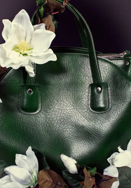Lady\'s bag in flowers