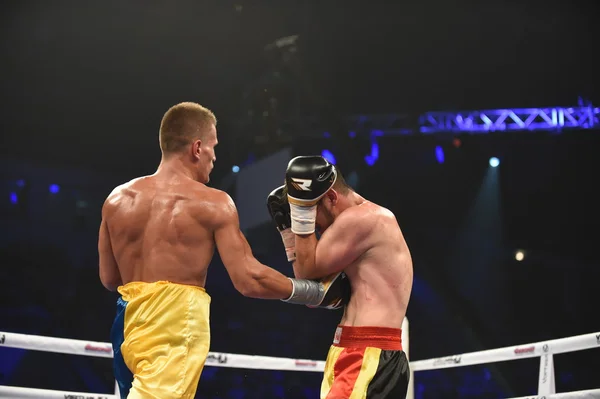 Ranking boxing fight in the Palaceof Sport in Kiev