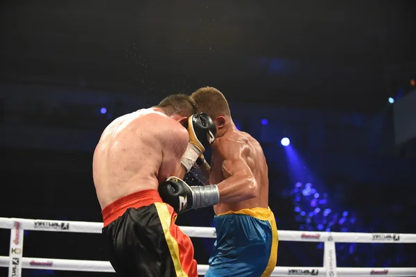 Ranking boxing fight in the Palaceof Sport in Kiev