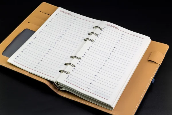 Personal organizer address book