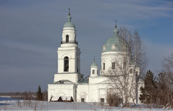 Temple of Alexander Nevsky. The village Schurla. Sverdlovsk region. Russia.