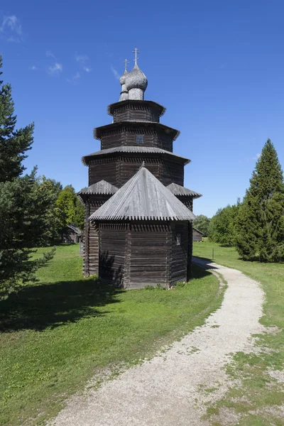 Velikiy Novgorod. Museum of Wooden Architecture Vitoslavlitsy. Church of St. Nicholas