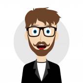 Riendo dibujos animados tio — Archivo Imágenes Vectoriales © vectorfirst #69756349