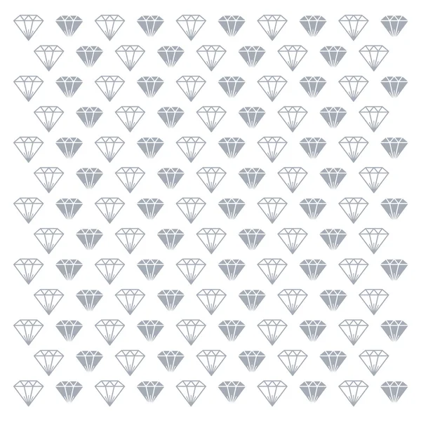 Linear diamonds pattern