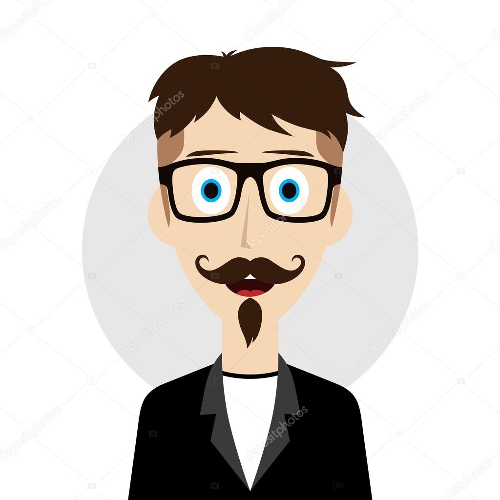 Riendo dibujos animados tio — Archivo Imágenes Vectoriales © vectorfirst #69756379