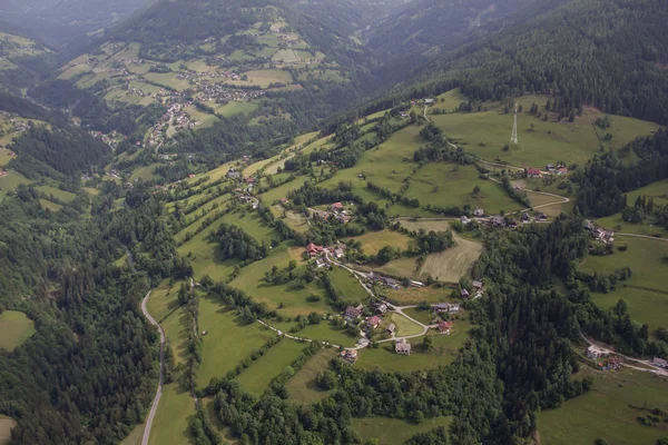 Flightseeing Tour Carinthia Radenthein MItterberg Kaning Bird's Eye View