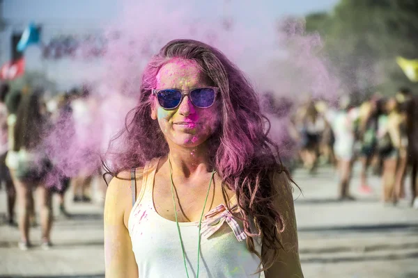 Participants at the 4th Colors day in Thessaloniki, Greece