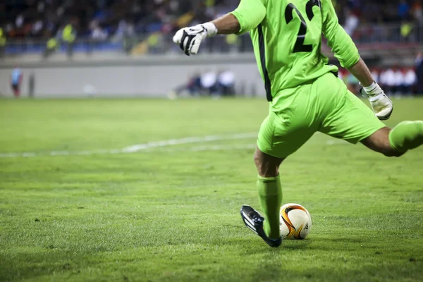 Dmytro Bezotosniy during the UEFA Europa League game between Qab