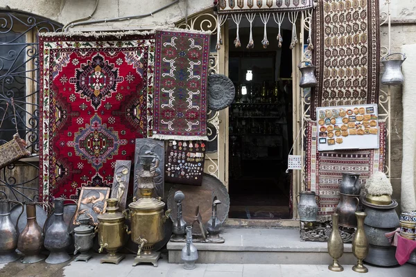 Icheri Sheher (Old Town) of Baku, Azerbaijan. Typical tourist sh