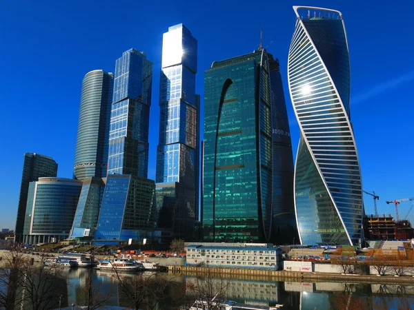 Buildings of Moscow City complex
