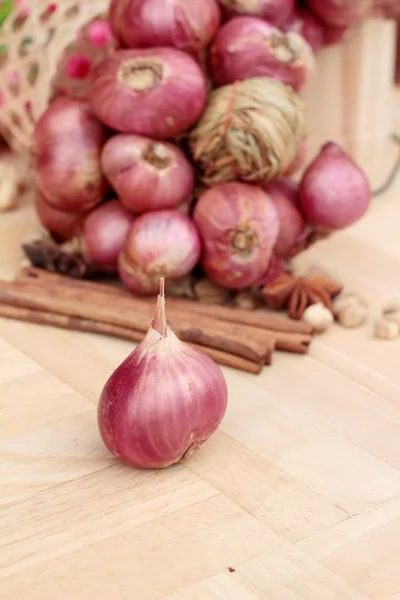 Shallot - asia red onion for at cooking