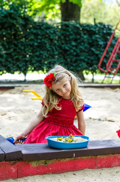 Girl in playground