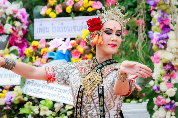 Thai dancing funeral