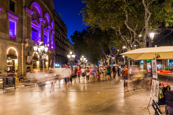 Spain, Catalonia, Barcelona night, August 2015