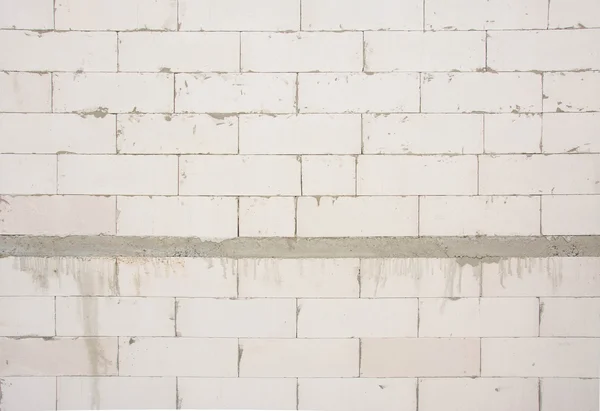White Light Weight Concrete block Wall