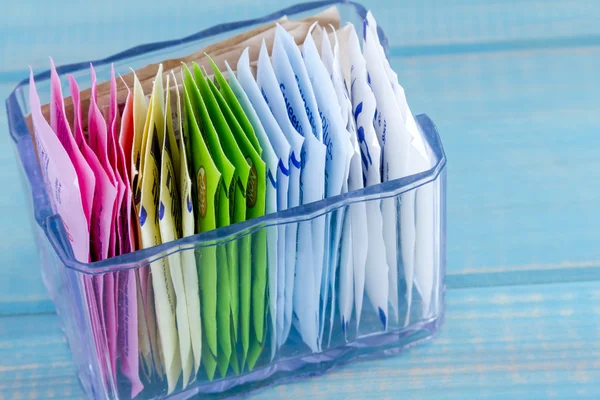 Packets of Artificial Sweeteners