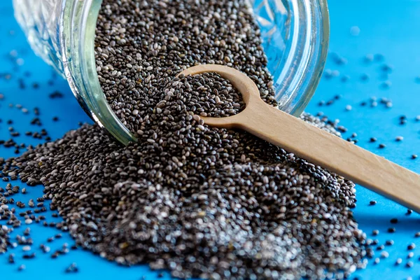 Black and White Chia Seeds