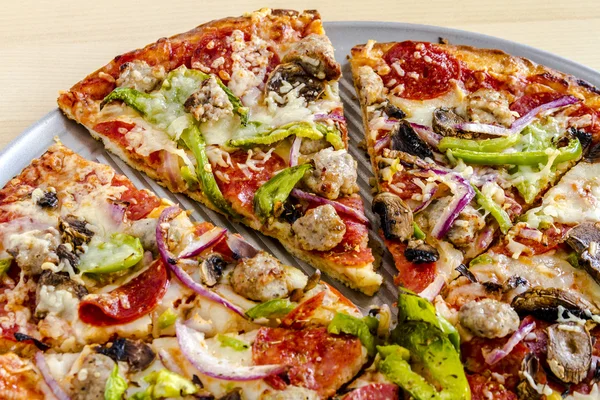 Fresh Thin Crust Supreme Pizza