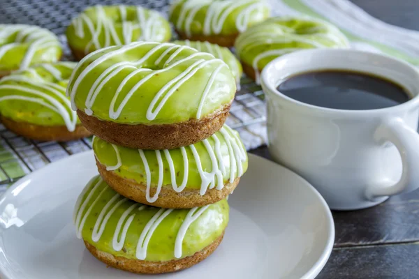 Homemade Baked Caramel Apple Donuts