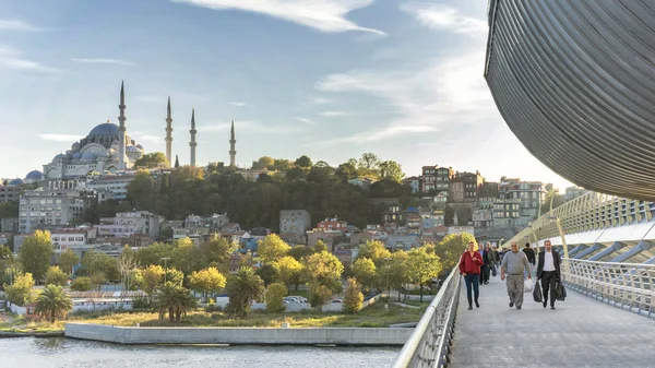 Golden Horn Metro Bridge, Istanbul, Turkey