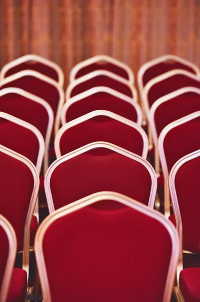 Empty chairs in meeting and events room