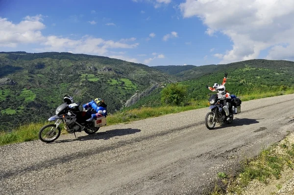 Adventure motorcycling travel