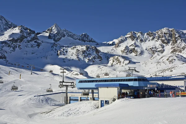 Austria, Tyrol, ski resort