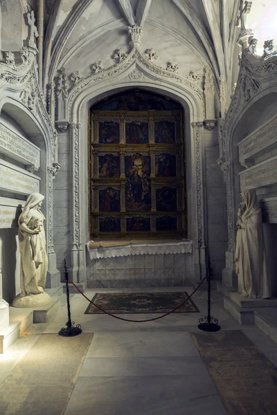 Inside the Cathedral of Cuenca, Chapel of the Assumption call as well as the Chapel of Martina Lasso and even as a chapel of pantheon, founded toward the year 1,511 by Gregorio Alvarez de Alcala, Cuenca, Spain