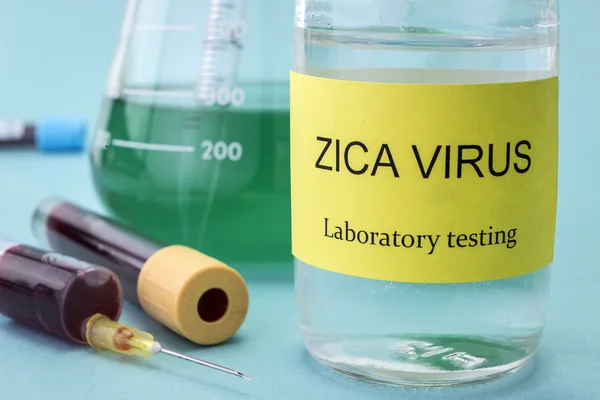 Tests For Research Of Zica virus (ZIKV), concept health remedy