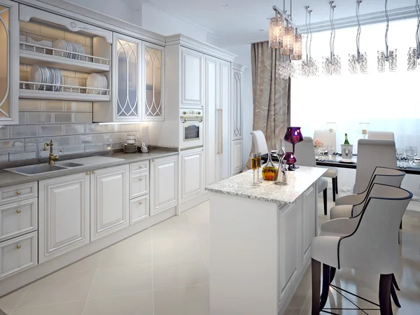 Kitchen in classic style