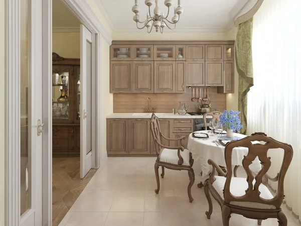 Classic kitchen interior