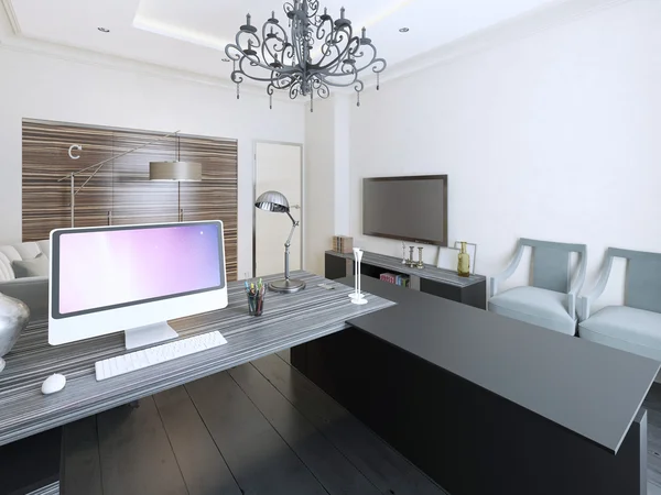 Working area contemporary style